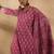Ethnic Motifs Printed Pure Cotton Straight Kurta with Trousers & Dupatta