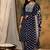 Ethnic Motifs Printed Thread Work Kurta With Trousers & Dupatta