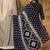 Ethnic Motifs Printed Thread Work Kurta With Trousers & Dupatta