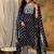 Ethnic Motifs Printed Thread Work Kurta With Trousers & Dupatta