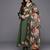 Women Floral Embroidered Regular Thread Work Kurta With Trousers & Dupatta