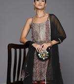 Women Dyed Regular Thread Work Kurta with Sharara & With Dupatta
