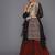 Women Dyed Regular Thread Work Kurta with Sharara & With Dupatta