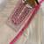 OFF-white color fancy embroidery cording dori sequin work with latkan lace border organza kurti set