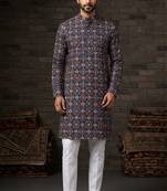 Patola print kurta for men |navratri kurta