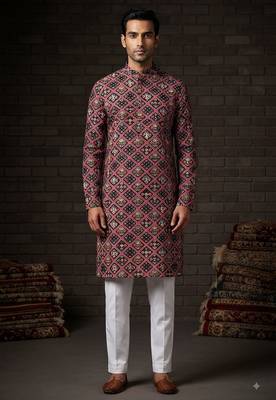 Patola print kurta for men |navratri kurta 1