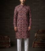 Patola print kurta for men |navratri kurta