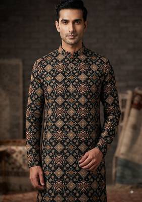 Patola print kurta for men |navratri kurta 2