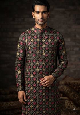 Patola print kurta for men |navratri kurta 2