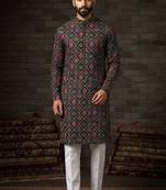 Patola print kurta for men |navratri kurta