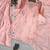 peach color embroidery work with stone handwork and cutwork kurti palazzo set