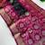 black color zari weaves contrast pallu and designer chaap border dual tone silk blend saree
