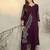 Women Floral Embroidered Regular Thread Work Kurta with Trousers