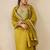 Women Embroidered Regular Thread Work Kurta And Trousers With Dupatta