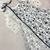 white color thread embroidery work with gpo lace border georgette gown set