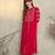 Women Ethnic Motifs Print Regular Beads and Stones Pure Cotton Kurta with Trouser
