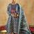 Ethnic Motifs Printed Thread Work Pure Cotton Kurta with Trousers & Dupatta