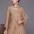 Women Floral Embroidered Regular Thread Work Kurta with Trousers & With Dupatta