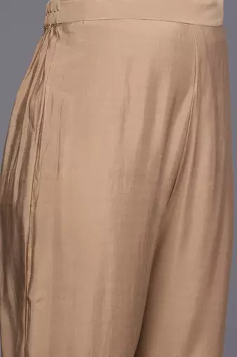 Women Floral Embroidered Regular Thread Work Kurta with Trousers & With Dupatta