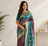 light magenta color zari weaves contrast pallu and designer chaap border dual tone silk blend saree