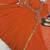 orange embroidery georgette full stitched anarkali suit 