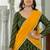MEHENDI VICHITRA SILK PARTY WEAR EMBROIDERY ANARKALI LEHENGA CHOLI