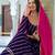 PURPLE  VICHITRA SILK PARTY WEAR EMBROIDERY ANARKALI LEHENGA CHOLI