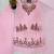 baby pink embroidery faux georgette full stitched sharara plazo