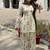 green print cotton full stitched farshi salwar