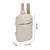   ivory polyester solid crossbody bag