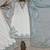 sky blue color embroidery and sequin work cotton kurti palazzo set