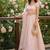 Baby Pink 9mm Sequin and Zari Embroidered Faux Georgette Indian Wedding Lehenga Choli