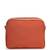   burnt orange polyester solid sling bag
