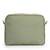   sage green polyester solid sling bag