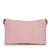   baby pink polyester geometric sling bag