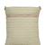   ivory white polyester teardrop quilted sling bag