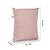   baby pink polyester teardrop quilted sling bag