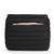   navy blue polyester striped quilted sling bag