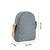   dusty blue polyester quilted sling bag