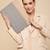   sage green polyester colour blocked laptop sleeve (upto 14")