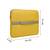   mustard & olive polyester color blocked laptop sleeve (upto 16")