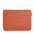  beige & rust polyester color blocked laptop sleeve (upto 14")