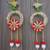 handmade shubh labh lace chudi bead toran for home decor pack of 2