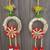 handmade shubh labh lace chudi bead toran for home decor pack of 2