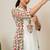 Red floral hand block printed cotton kurta pant set of 2