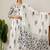 Lavender floral hand block printed cotton suit set