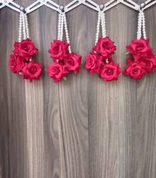 gulab gota chakri latkan toran for home decor pack of 4