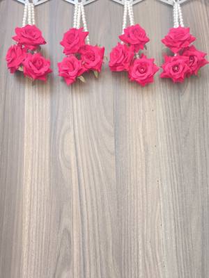 gulab gota chakri latkan toran for home decor pack of 4 3