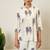 Lavender hand block printed cotton co-ord set