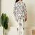 Lavender hand block printed cotton co-ord set